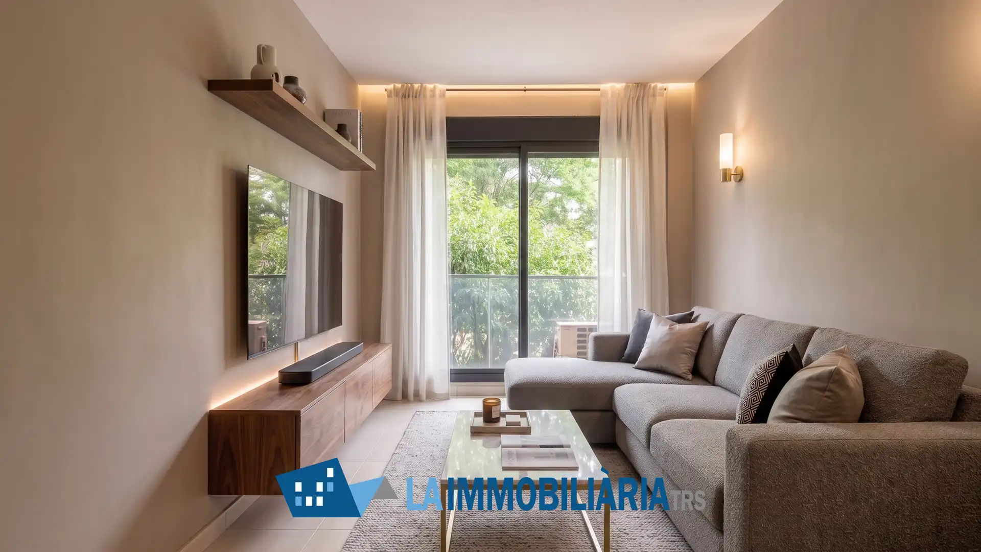 Living room of Flat for sale in Terrassa  with Heating, Storage room and Balcony