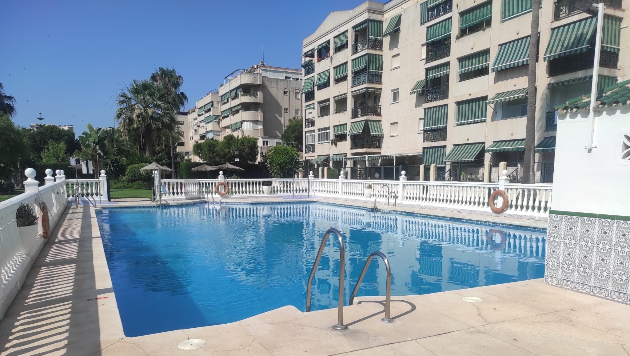 Swimming pool of Flat for sale in Málaga Capital  with Terrace, Swimming Pool and Oven
