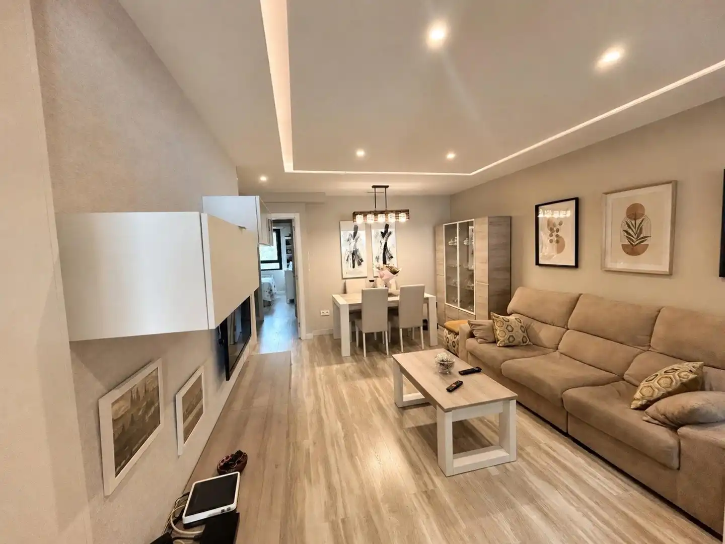 Living room of Flat for sale in Teo  with Heating