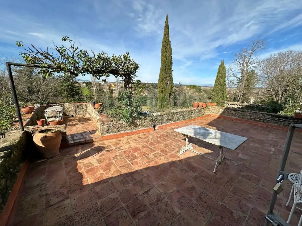Terraza de Finca rústica en venta en Sant Joan de Mollet con Calefacción, Jardín privado y Terraza
