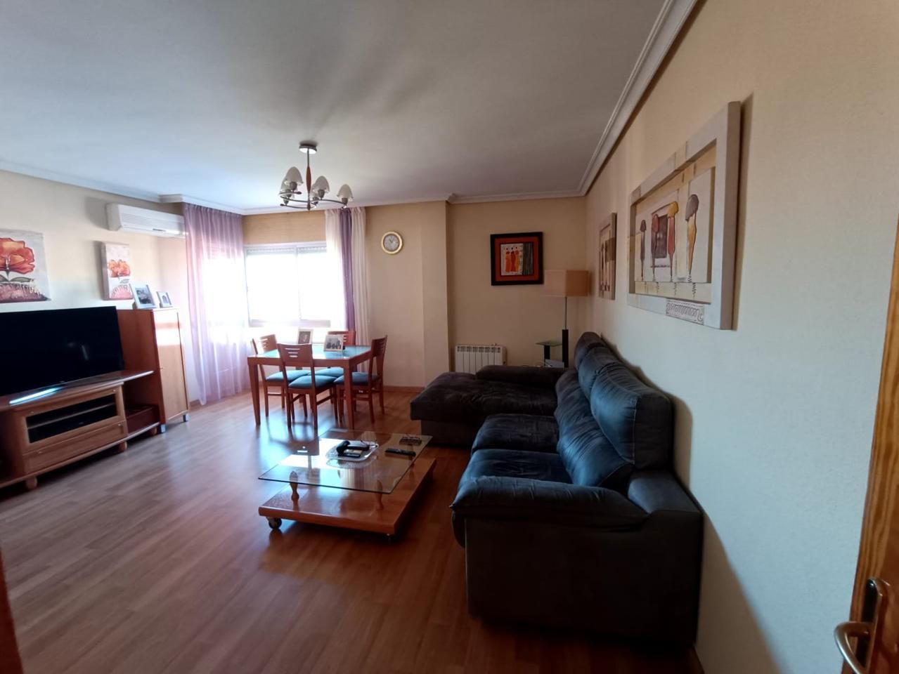 Sala de estar de Piso en venta en Plasencia con Aire acondicionado y Terraza