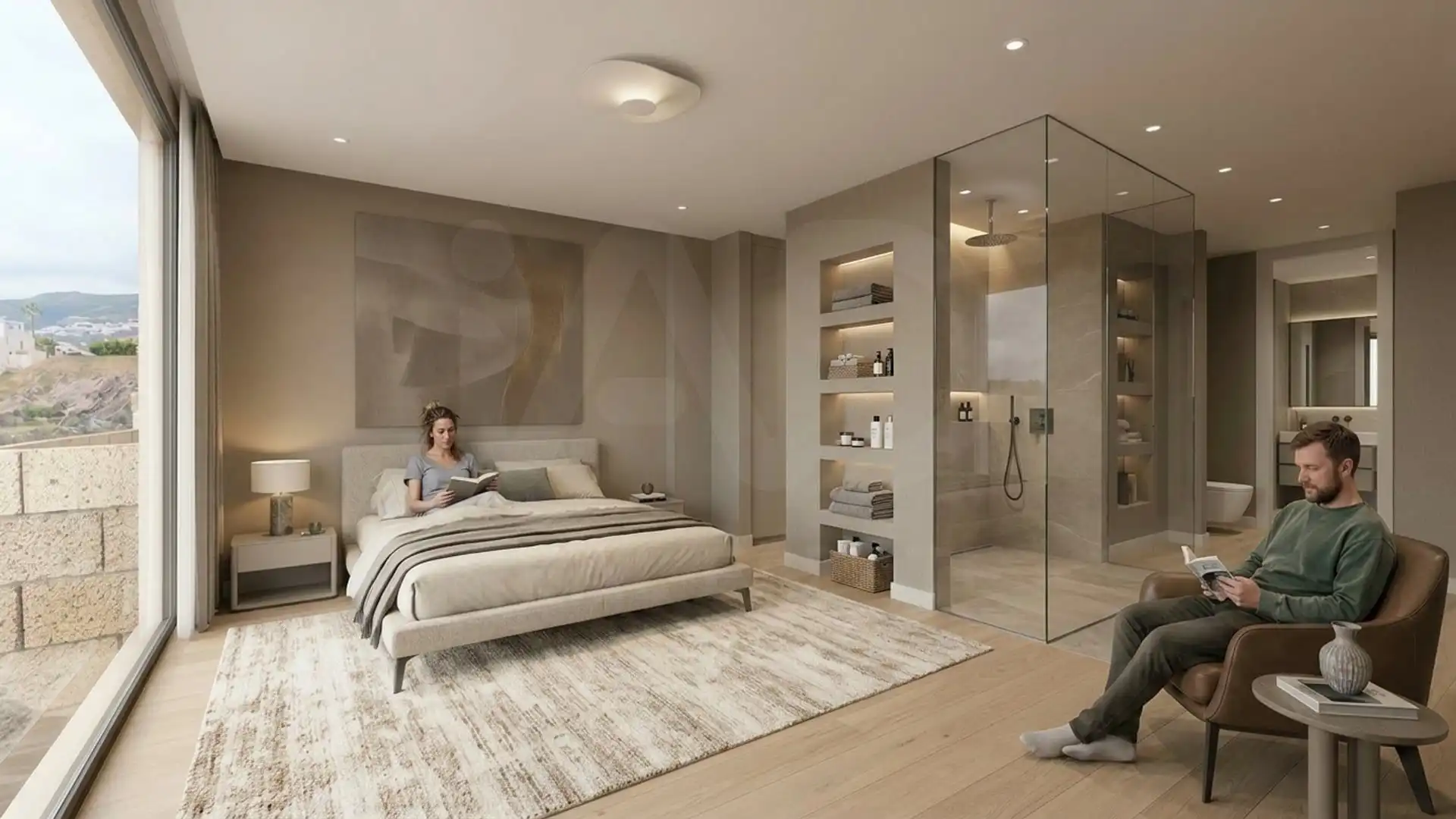 Bedroom of Houses for sale in Adeje  with Terrace and Swimming Pool