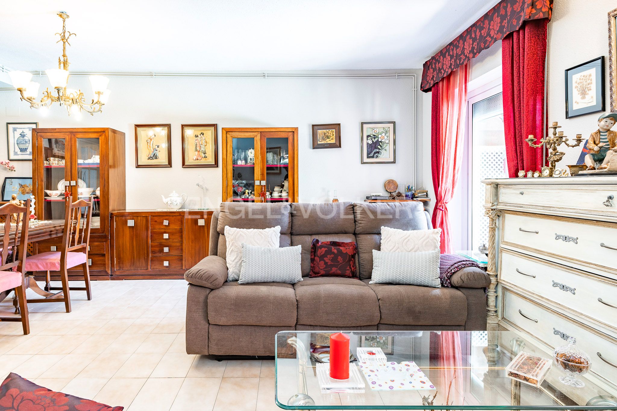 Living room of House or chalet for sale in Sant Quirze del Vallès  with Air Conditioner, Heating and Private garden