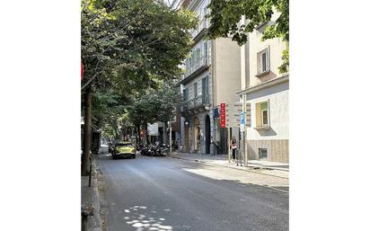 Exterior view of Flat for sale in Girona Capital  with Air Conditioner and Terrace