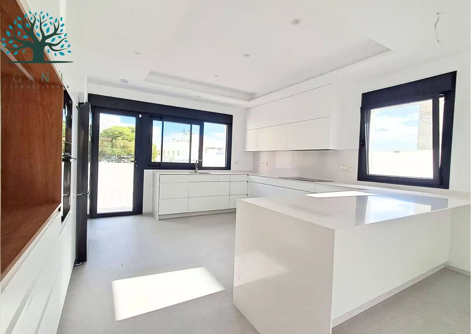 Cocina de Casa o chalet en venta en Mazarrón con Aire acondicionado, Calefacción y Terraza