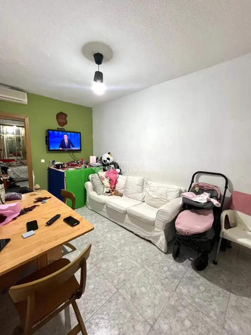 Living room of Flat for sale in Madrid  with Heating