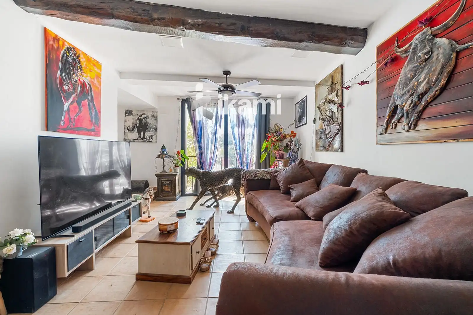 Sala d'estar de Casa o xalet en venda en L'Ametlla de Mar  amb Terrassa, Traster i Piscina