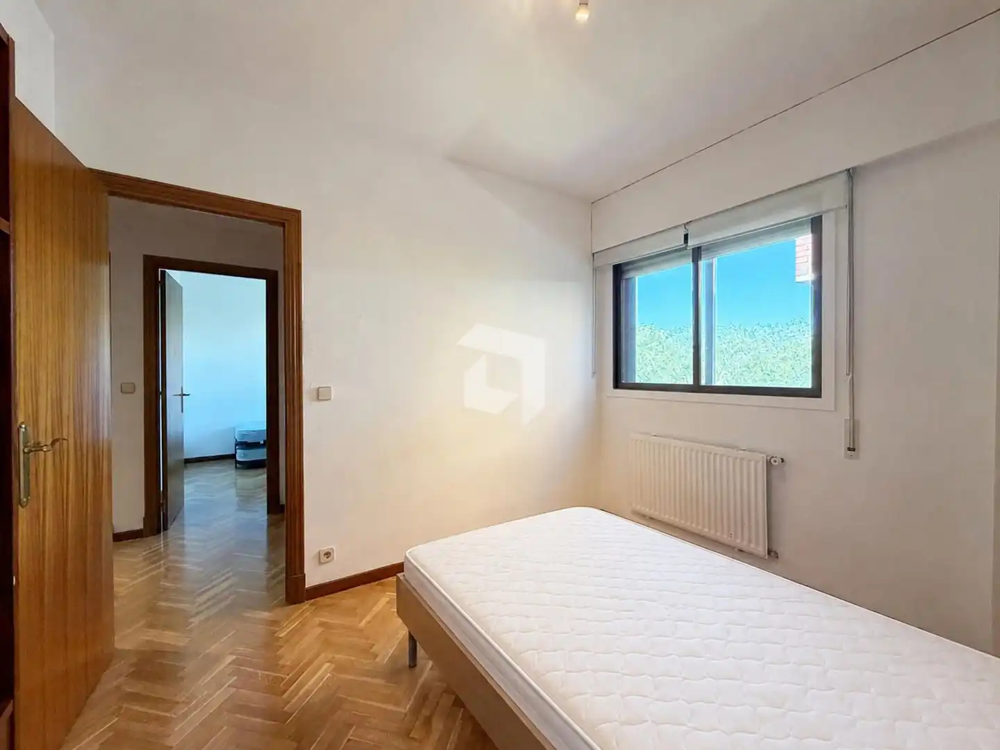 Schlafzimmer von Wohnung zur Miete in Pozuelo de Alarcón mit Heizung, Parkett und Terrasse
