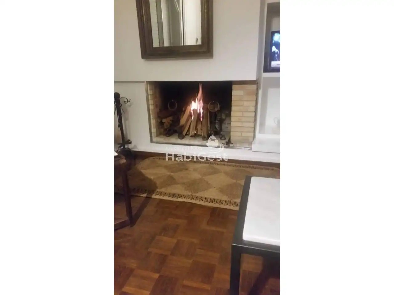 Sala d'estar de Casa adosada de lloguer en Girona amb Aire condicionat, Calefacció i Terrassa