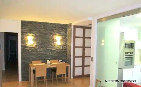 Comedor de Piso de alquiler en Cartagena con Aire acondicionado, Parquet y Amueblado