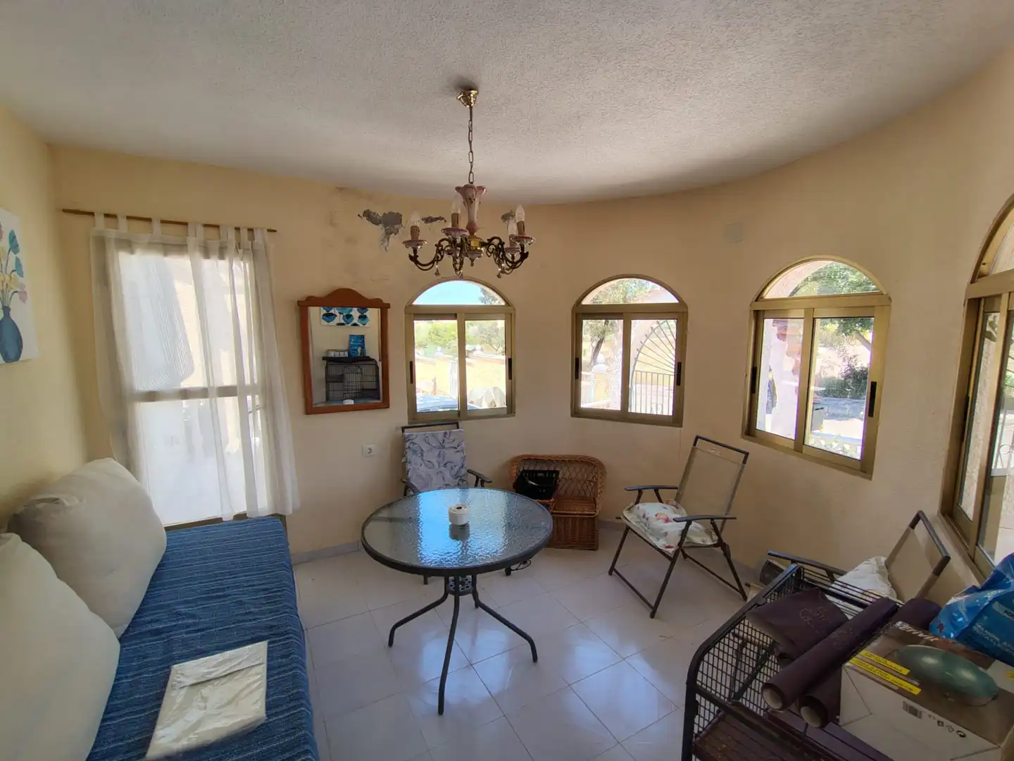 Wohnzimmer von Haus oder Chalet zum Verkauf in San Fulgencio mit Klimaanlage, Privatgarten und Terrasse