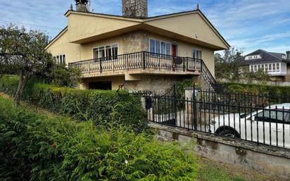 Exterior view of House or chalet for sale in Guitiriz  with Private garden
