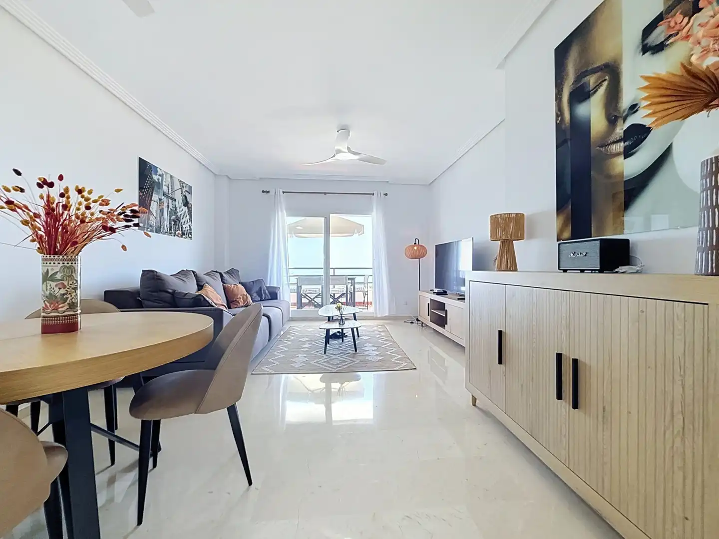 Living room of Apartments for sale in Manilva  with Air Conditioner, Terrace and Storage room