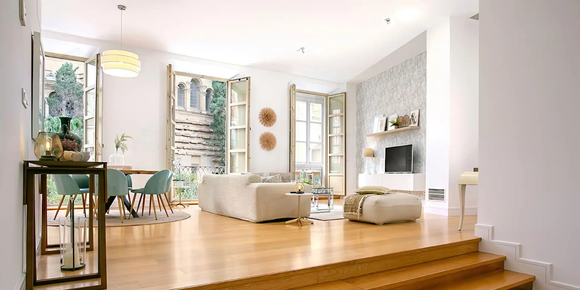 Sala de estar de Apartamento en venta en Centro