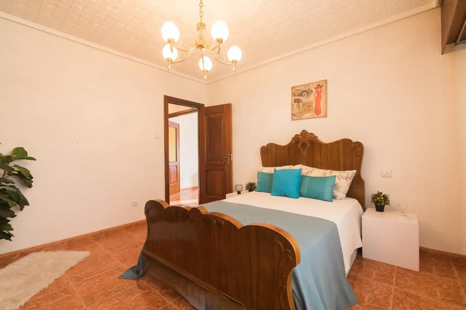 Bedroom of Houses for sale in Aspe  with Balcony