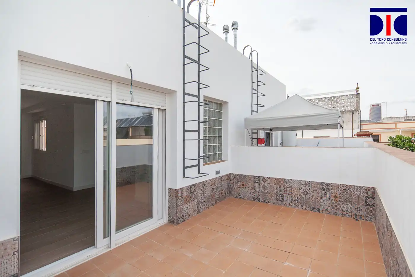 Terraza de Ático en venta en Sevilla con Terraza