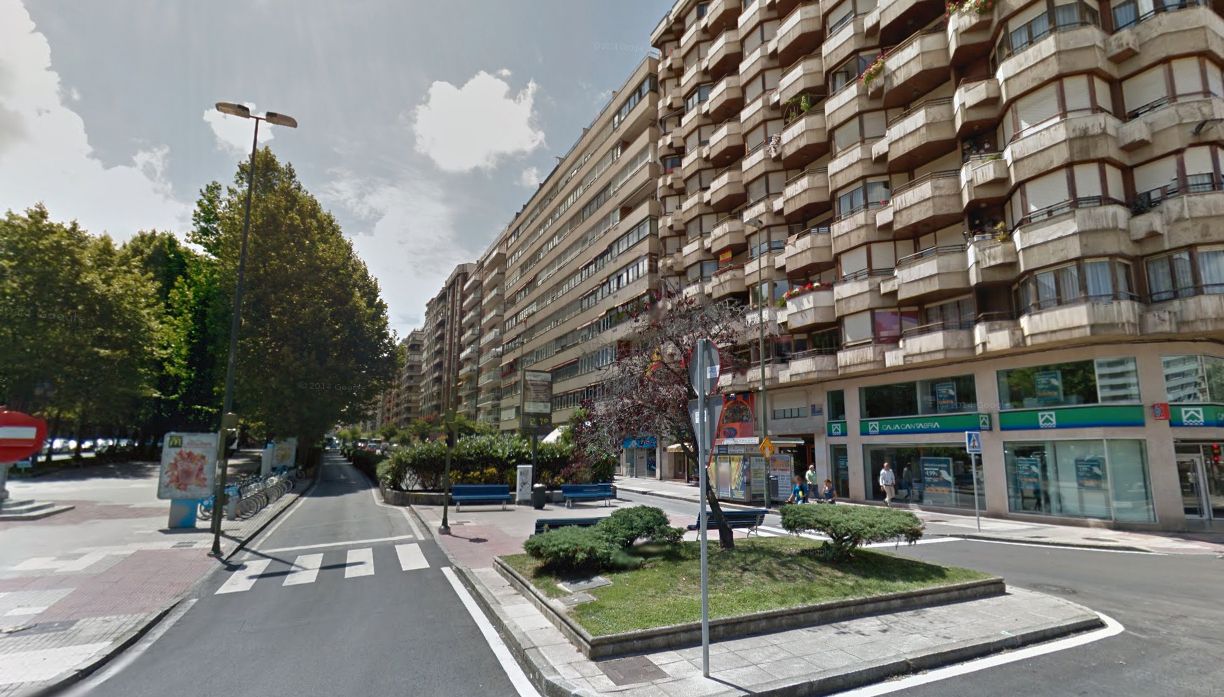 Exterior view of Flat to rent in Santander  with Heating, Parquet flooring and Furnished