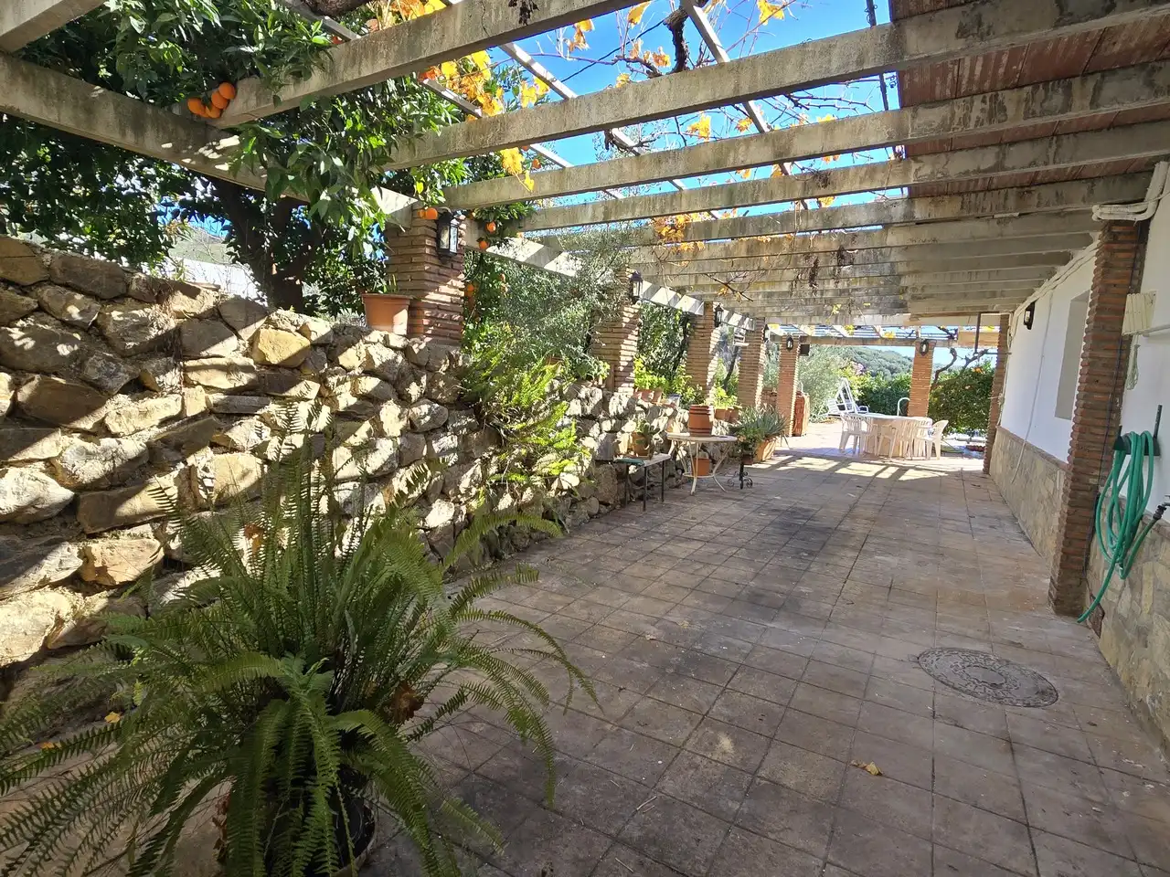 Terraza de Casa o chalet en venta en Periana con Aire acondicionado, Terraza y Piscina