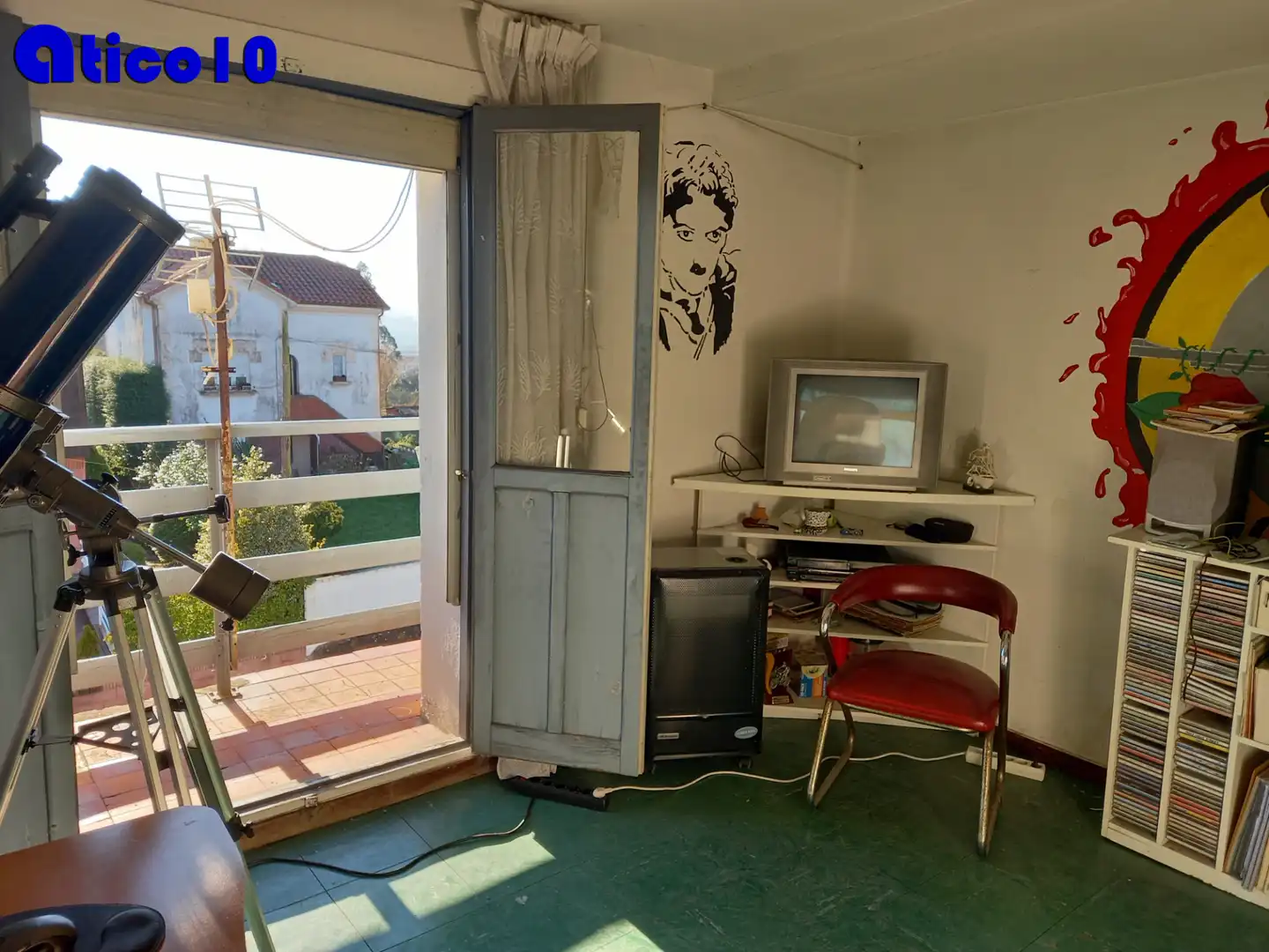 Terrasse von Einfamilien-Reihenhaus zum Verkauf in Oviedo  mit Heizung, Privatgarten und Parkett