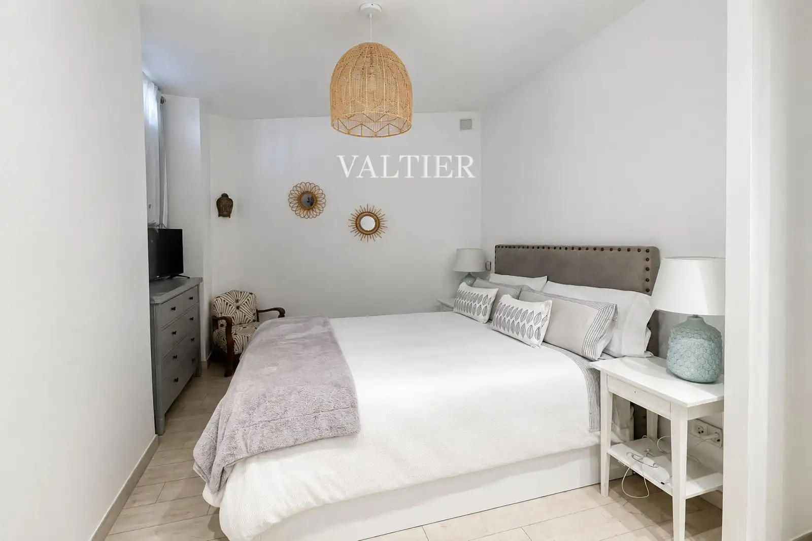 Schlafzimmer von Wohnung zur Miete in Madrid mit Terrasse und Möbliert