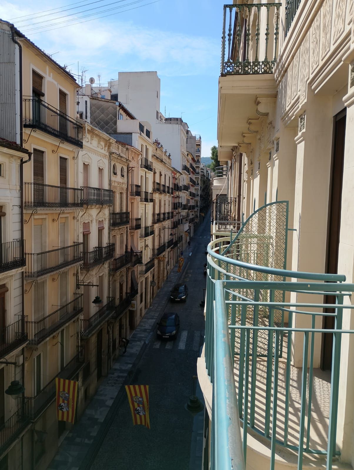 Vista exterior de Pis de lloguer en Alcoy / Alcoi amb Calefacció i Moblat