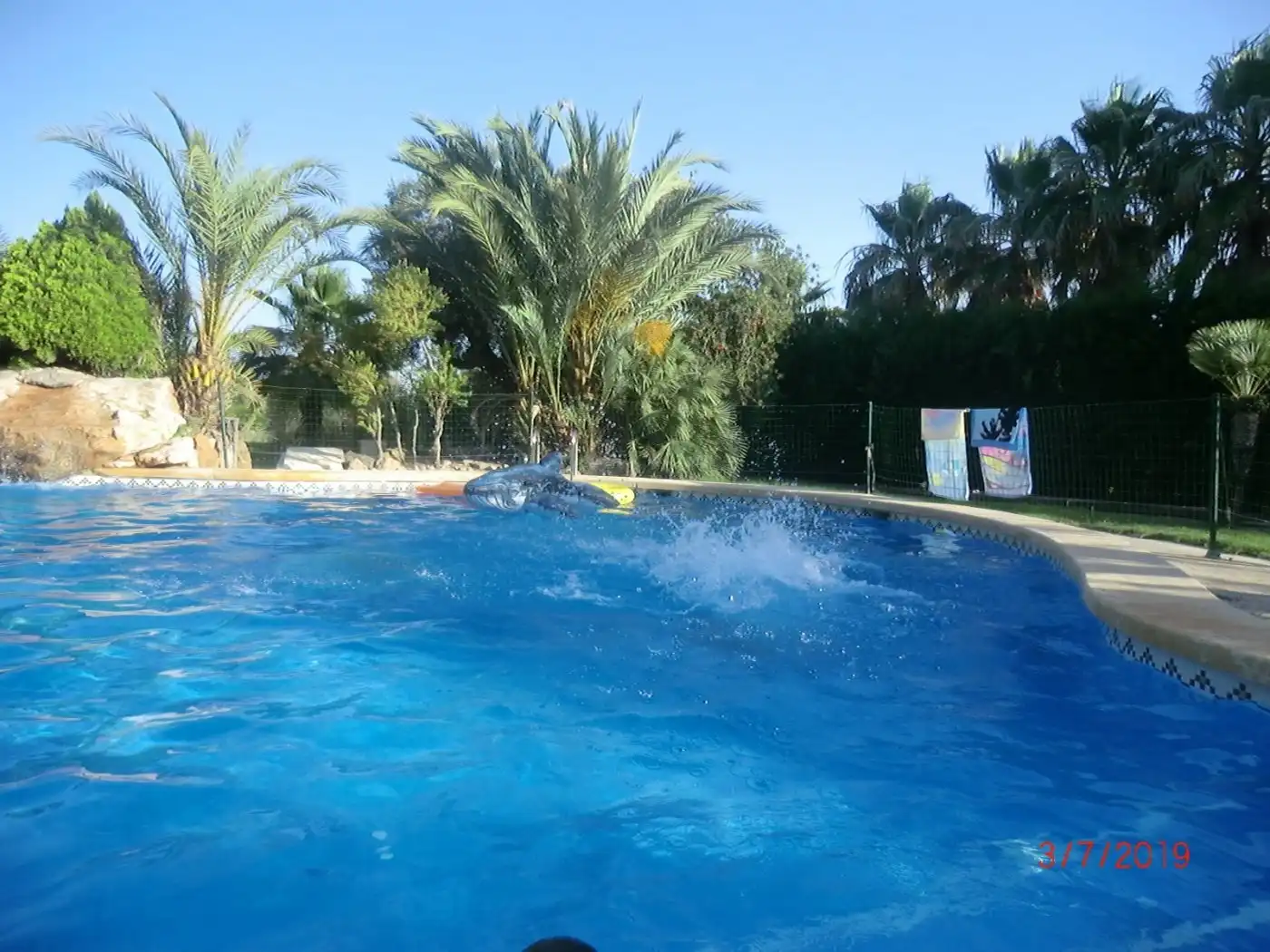 Piscina de Finca rústica en venta en Agost con Jardín privado, Terraza y Trastero