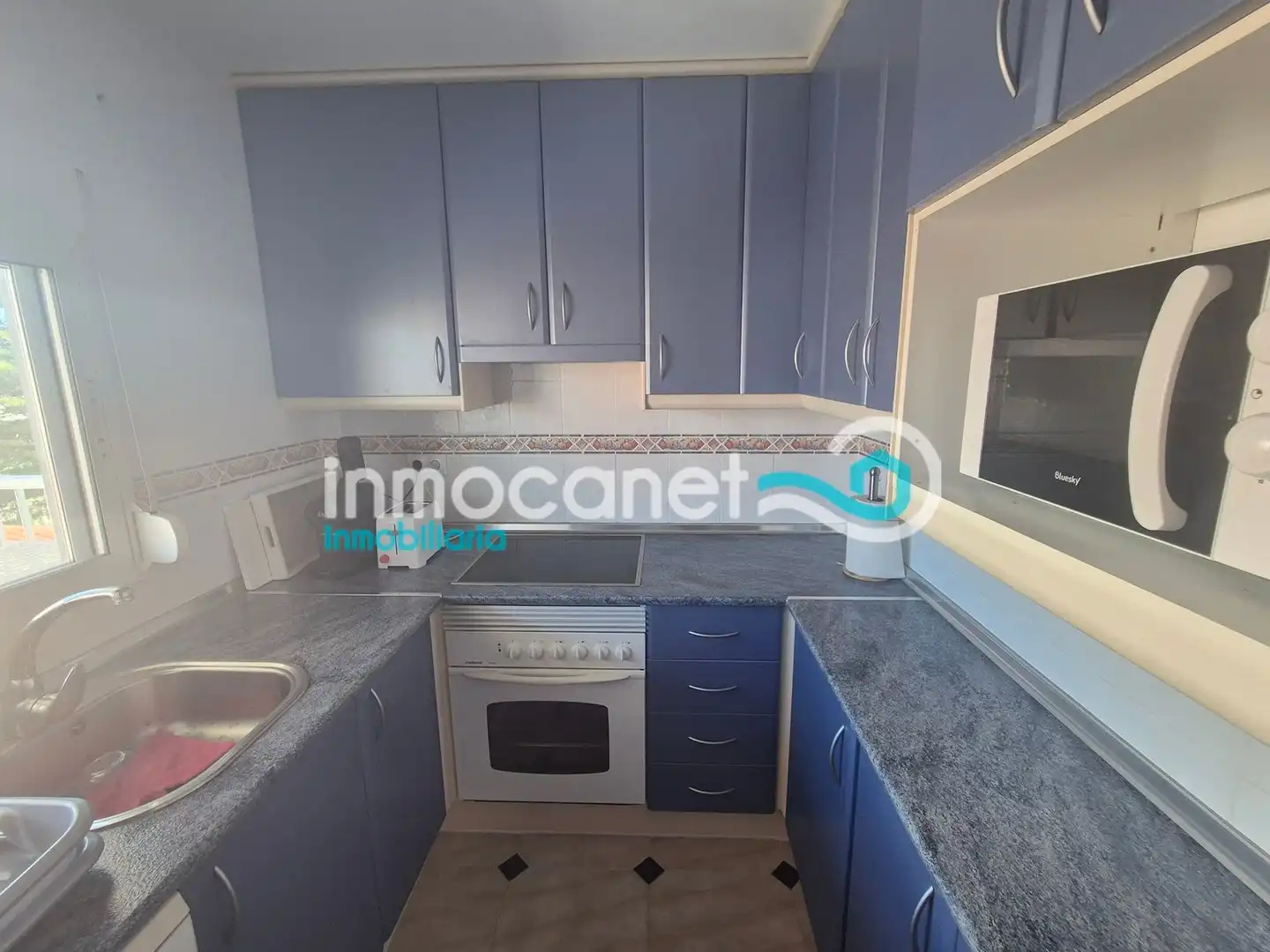 Cocina de Apartamento en venta en Piles con Aire acondicionado, Terraza y Amueblado