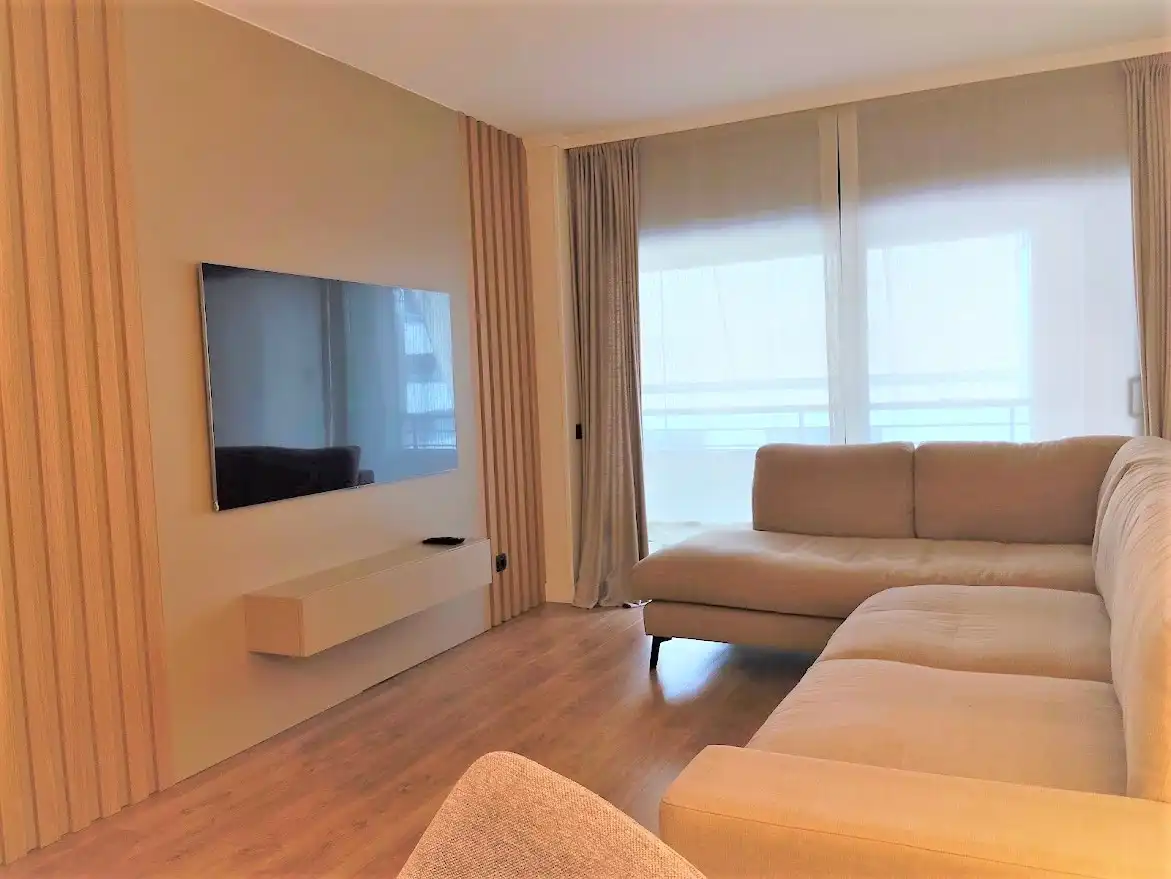 Sala d'estar de Apartament en venda en Lleida amb Aire condicionat, Calefacció i Parquet