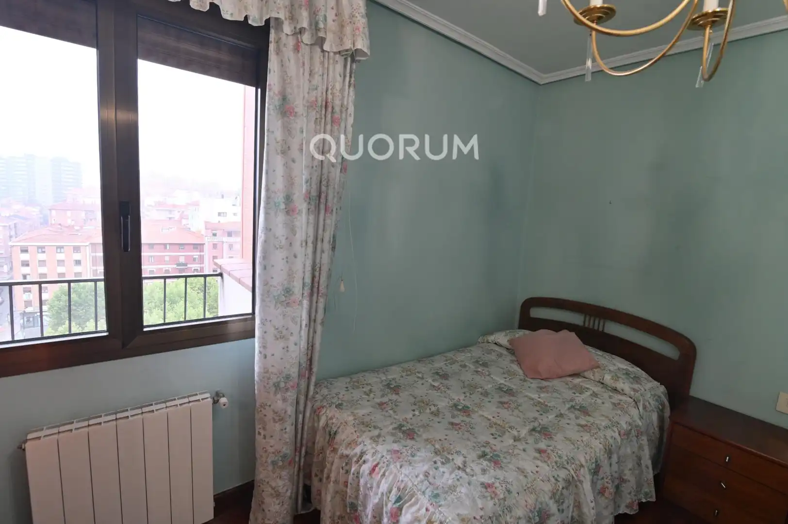 Schlafzimmer von Wohnung zum Verkauf in Bilbao  mit Heizung, Terrasse und Möbliert