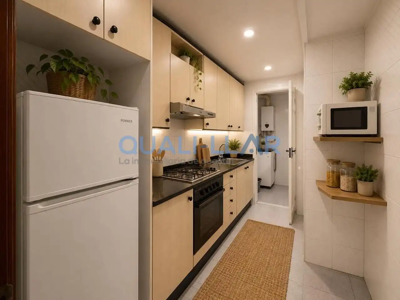 Cocina de Piso en venta en Sant Feliu de Llobregat con Aire acondicionado