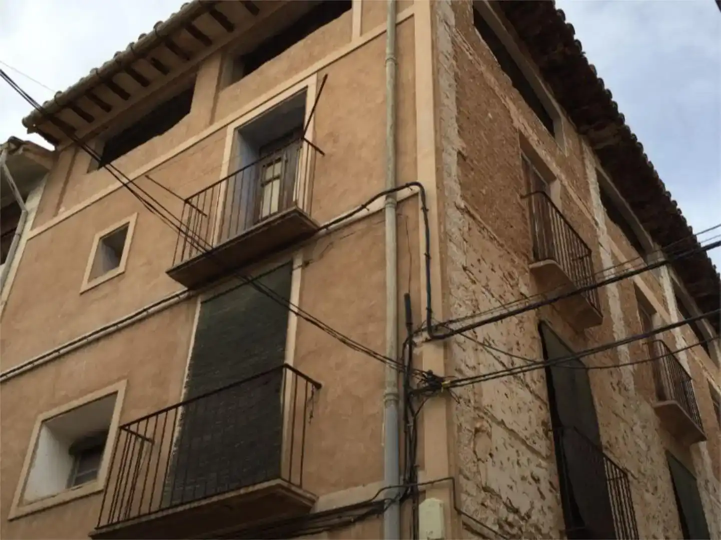 Außenansicht von Erdgeschoss zum Verkauf in Mas de las Matas mit Abstellraum, Möbliert und Balkon