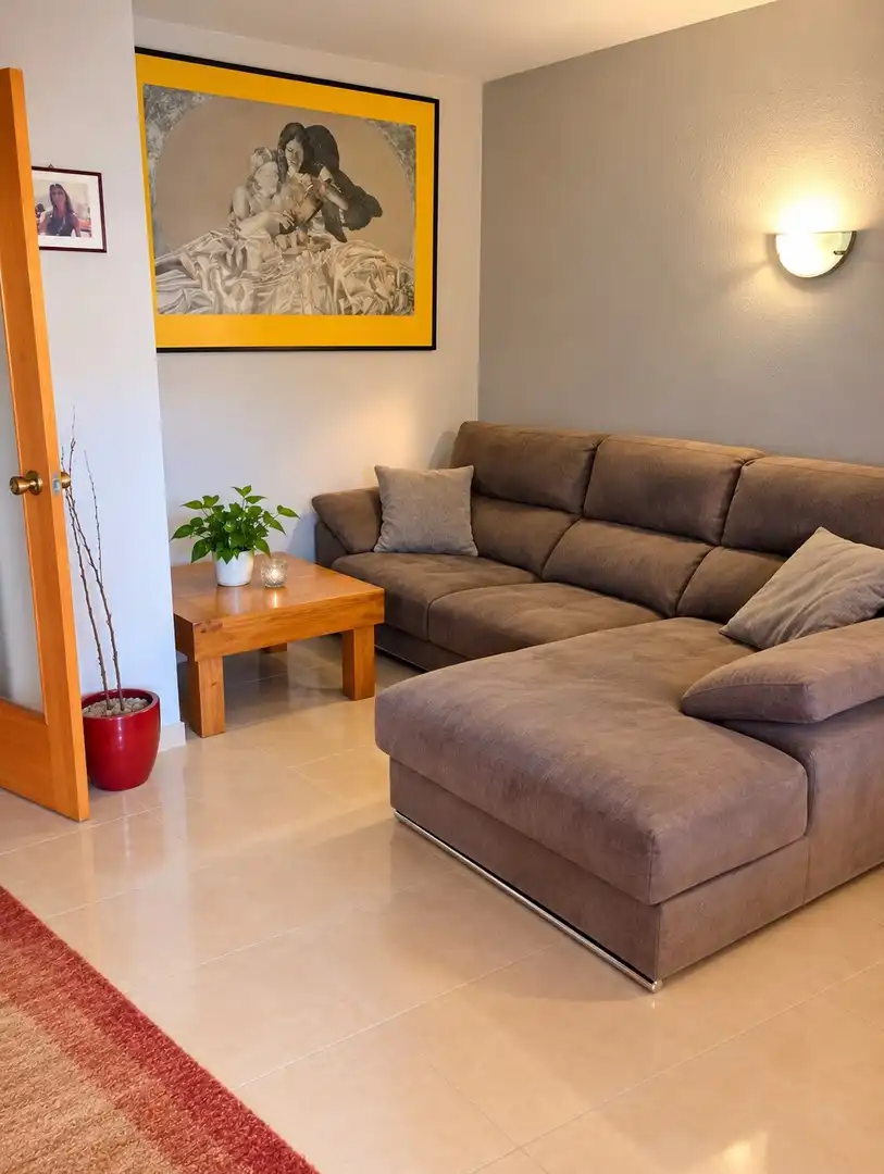 Sala d'estar de Apartament en venda en Alcúdia amb Terrassa i Piscina comunitària