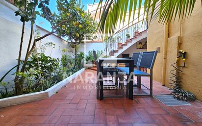 Garden of Single-family semi-detached for sale in  Barcelona Capital  with Terrace, Storage room and Balcony