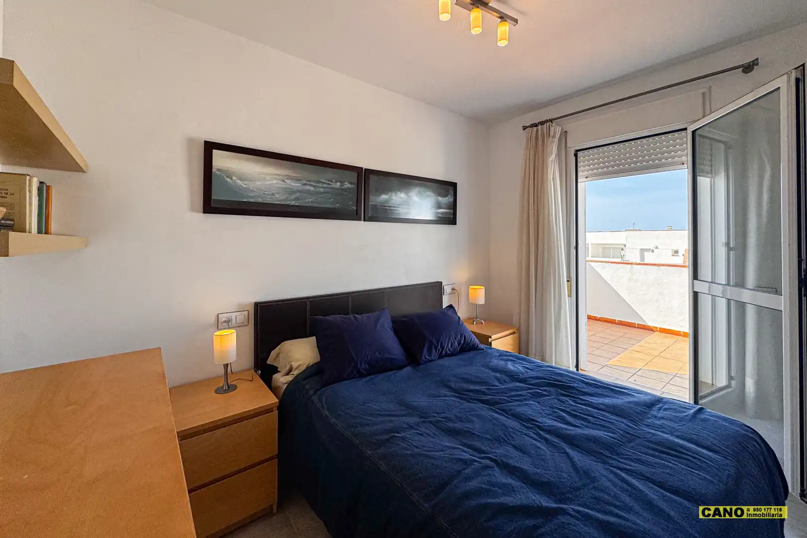 Schlafzimmer von Wohnung zum Verkauf in Almería mit Klimaanlage, Heizung und Terrasse