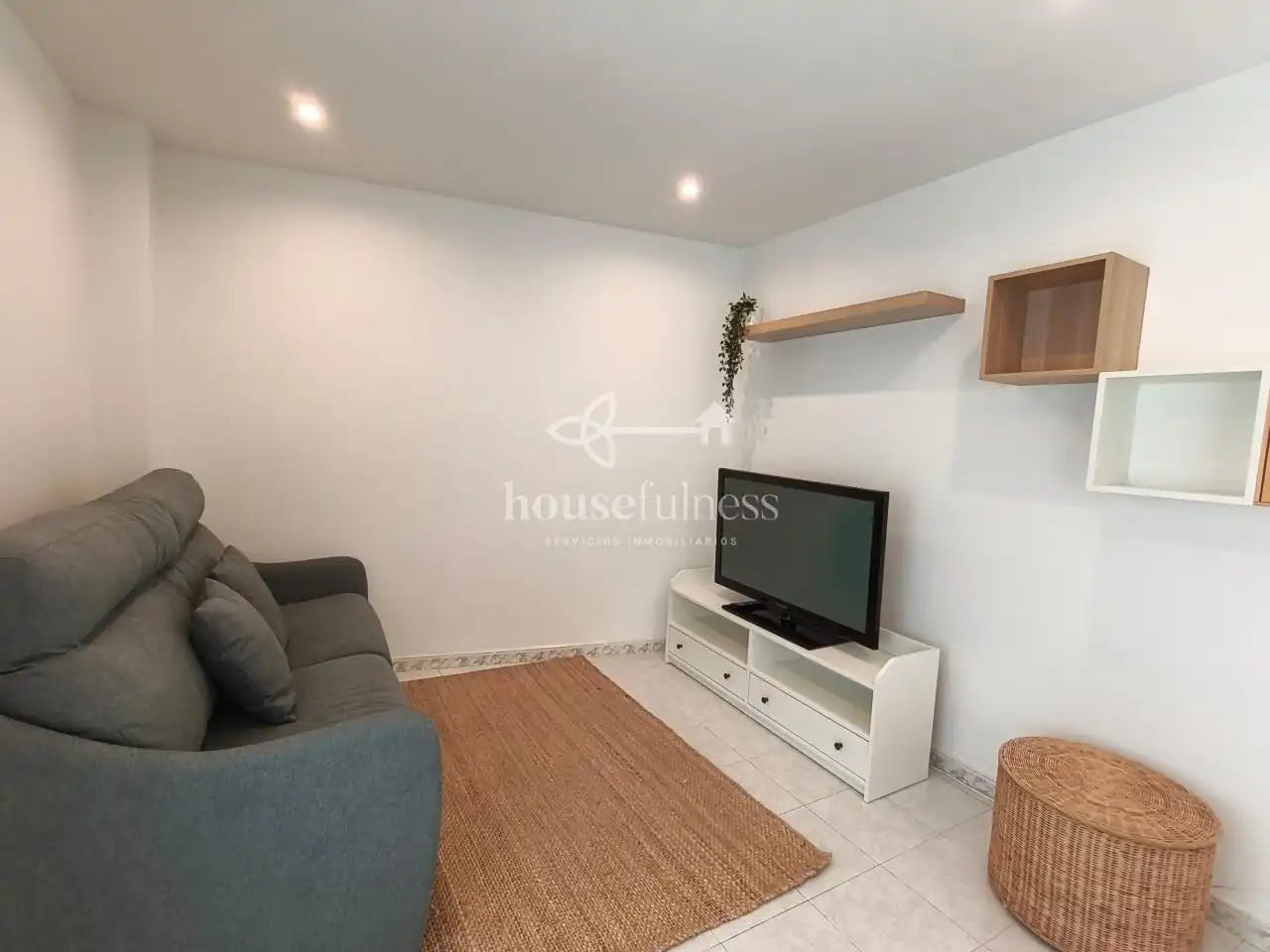 Sala de estar de Piso de alquiler en Ferrol con Calefacción y Amueblado