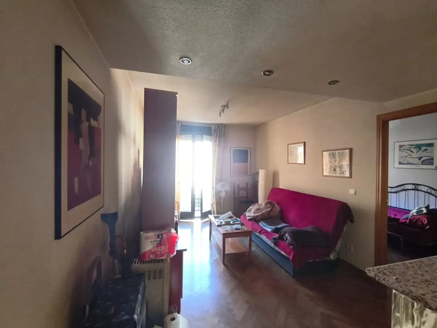 Sala de estar de Piso en venta en Ocaña con Amueblado y Balcón