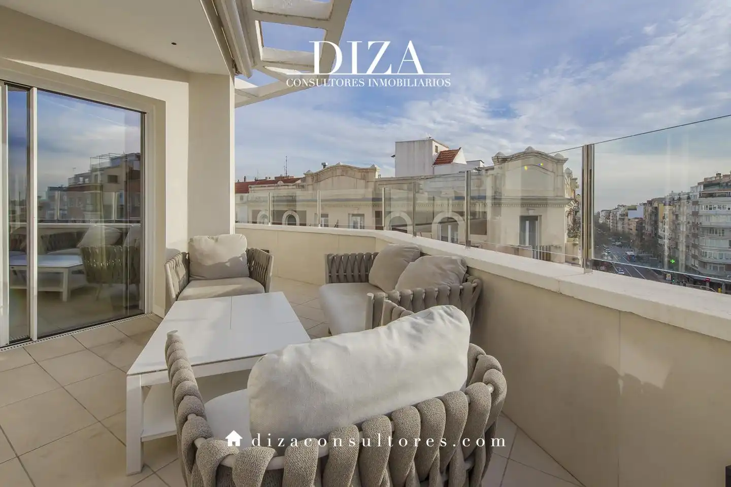 Terrace of Attic for sale in Madrid  with Air Conditioner, Heating and Terrace