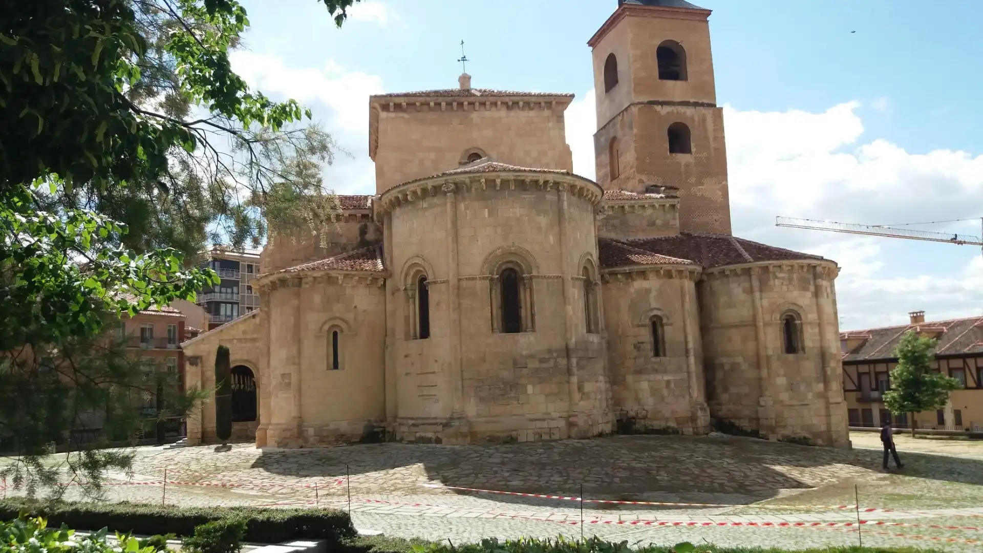 Vista exterior de Dúplex en venda en Segovia Capital amb Calefacció, Terrassa i Balcó