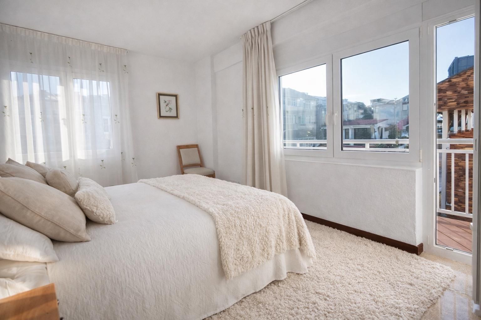 Bedroom of Flat for sale in Suances  with Balcony