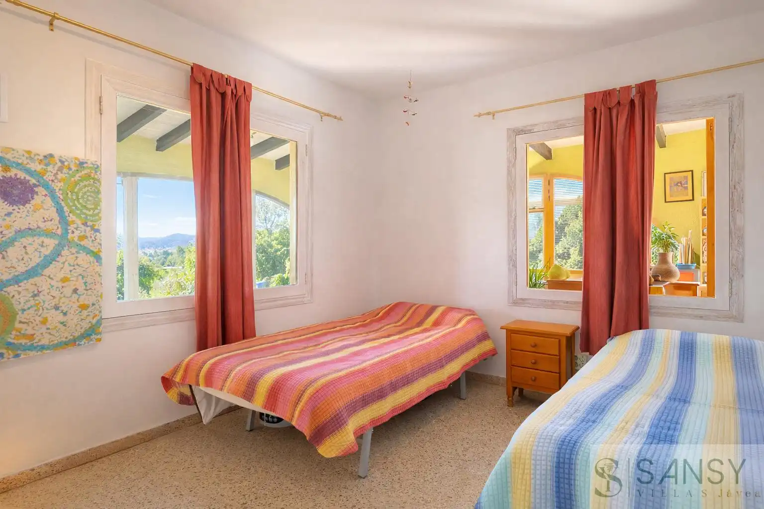 Bedroom of Houses for sale in Jávea / Xàbia  with Air Conditioner