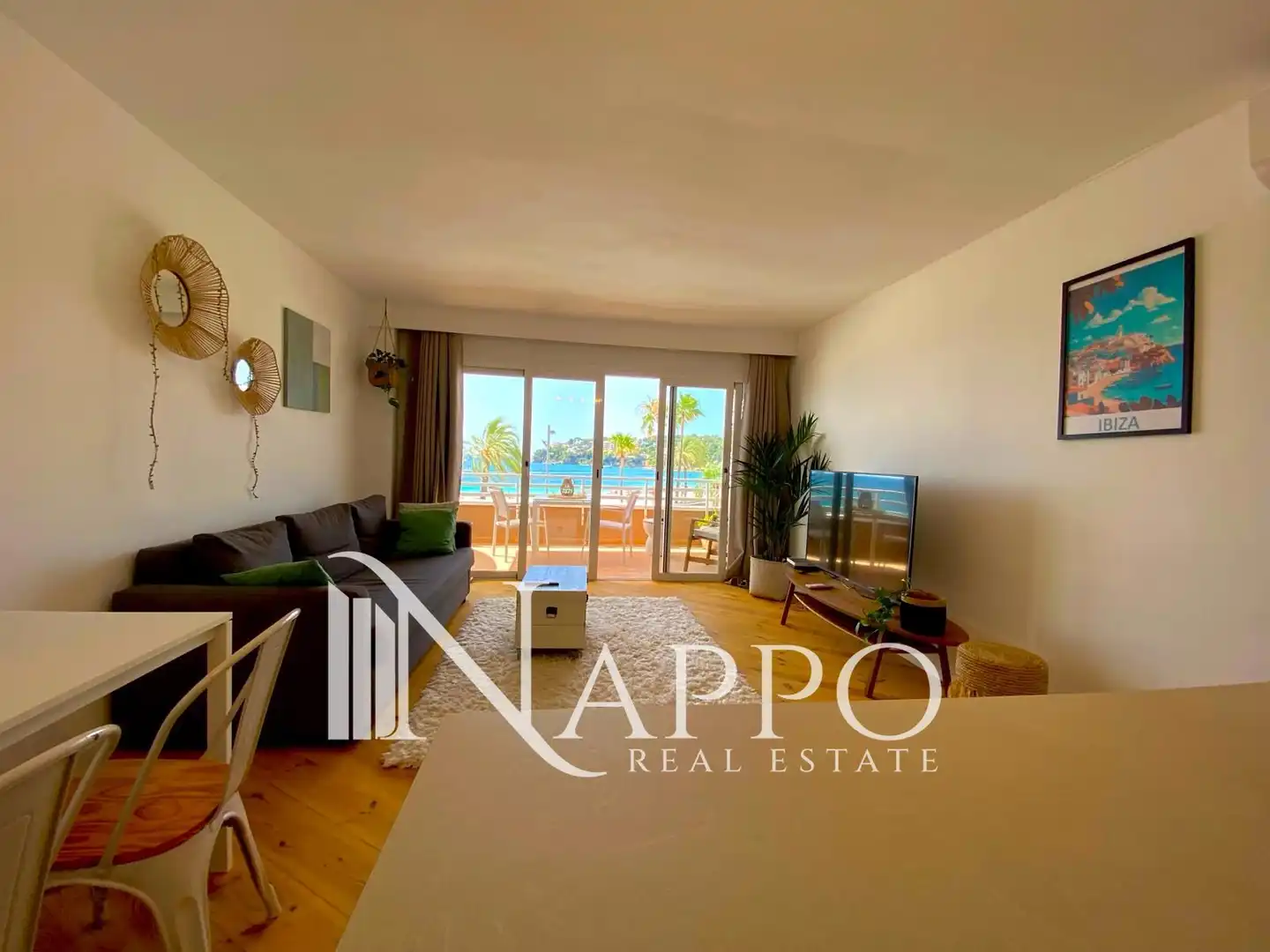 Living room of Flat for rent in Calvià  with Air Conditioner, Heating and Terrace