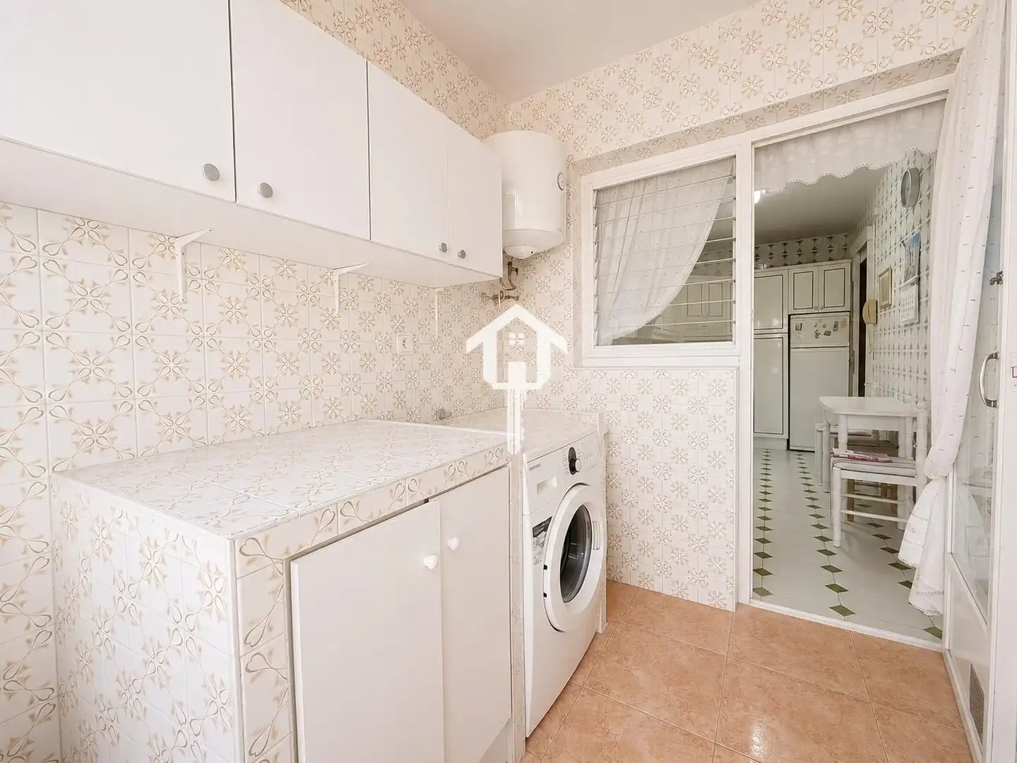 Cocina de Piso en venta en Alicante / Alacant con Aire acondicionado, Amueblado y Balcón
