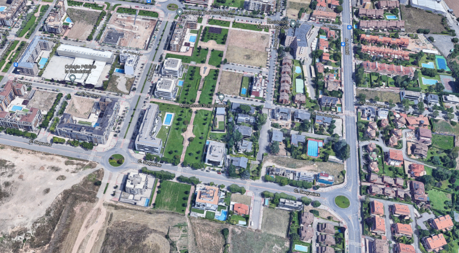 Exterior view of House or chalet for sale in  Logroño  with Air Conditioner, Heating and Parquet flooring