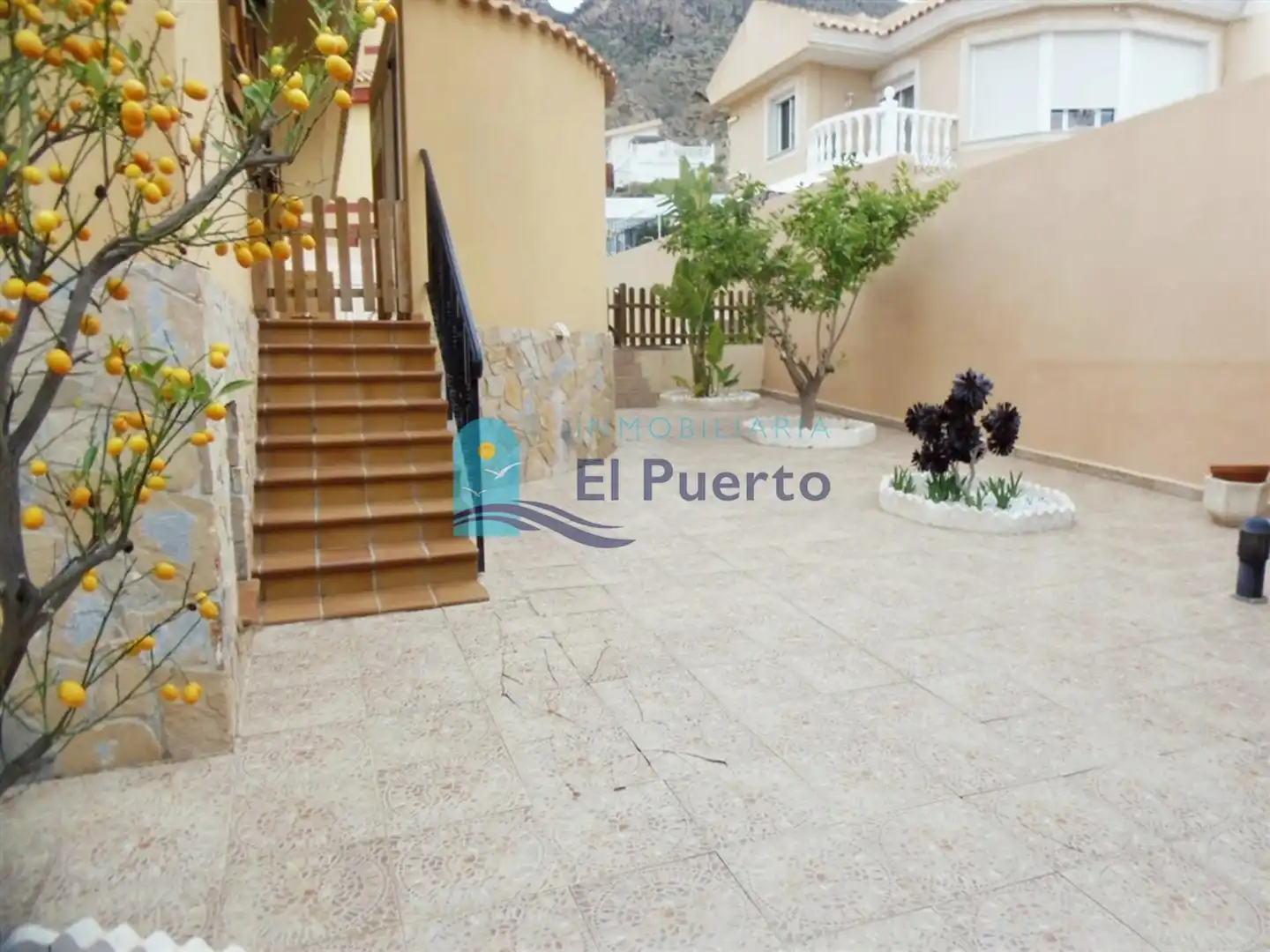 Vista exterior de Casa o chalet en venta en Mazarrón con Calefacción, Jardín privado y Terraza