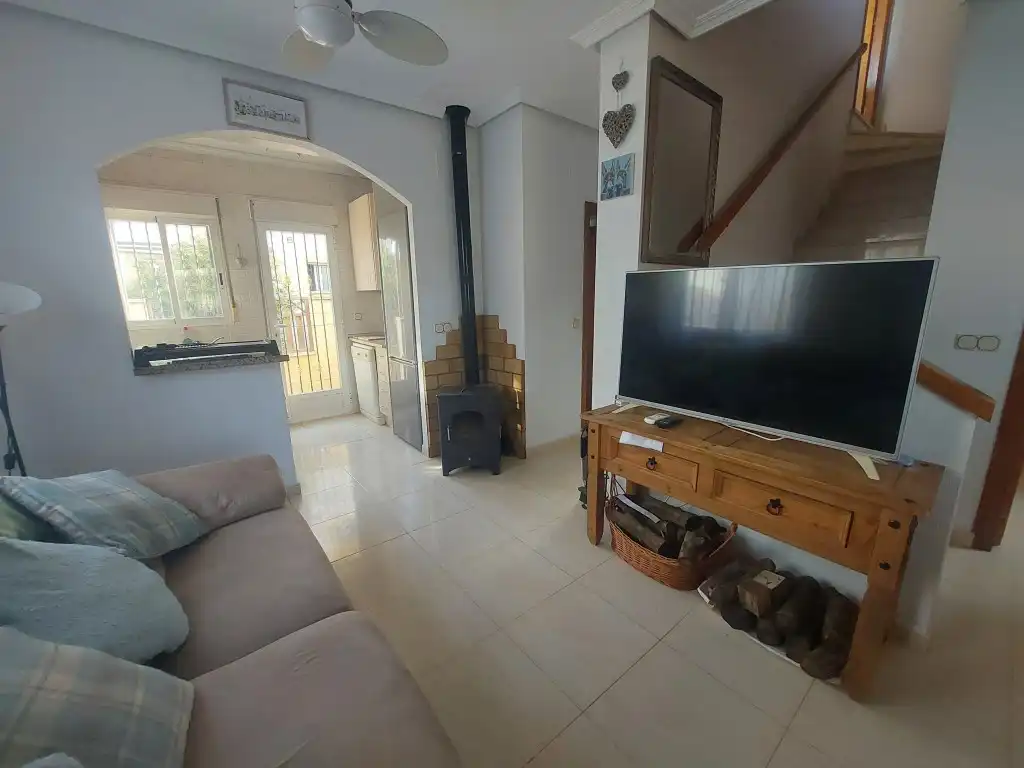 Sala d'estar de Casa o xalet en venda en Benimantell amb Terrassa, Piscina i Forn