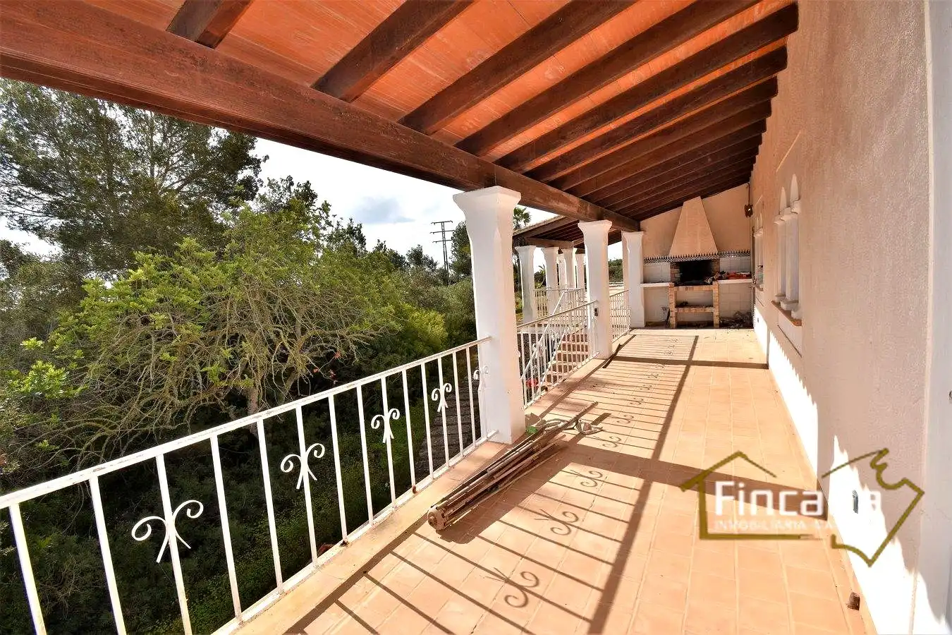 Terrassa de Finca rústica en venda en Felanitx amb Aire condicionat, Calefacció i Jardí privat