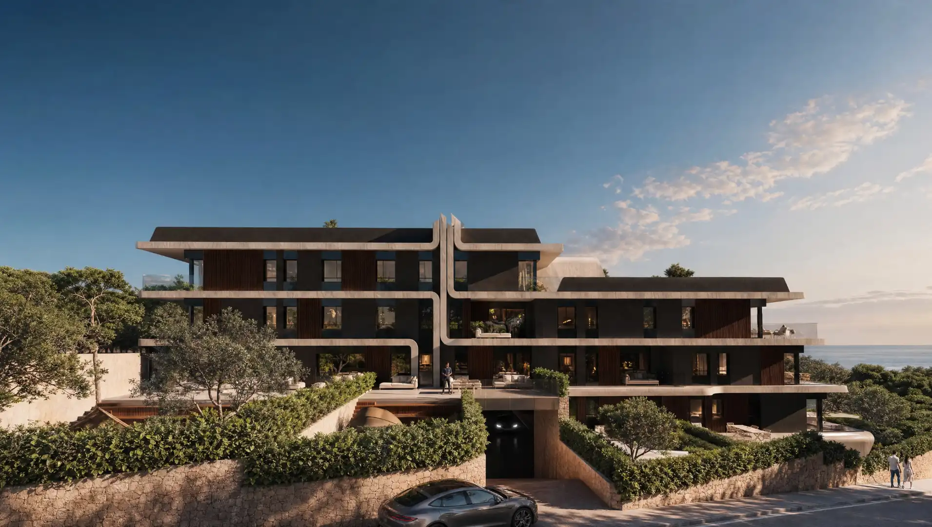 New build Flat with pool for sale in Via Augusta 119, imagen 2