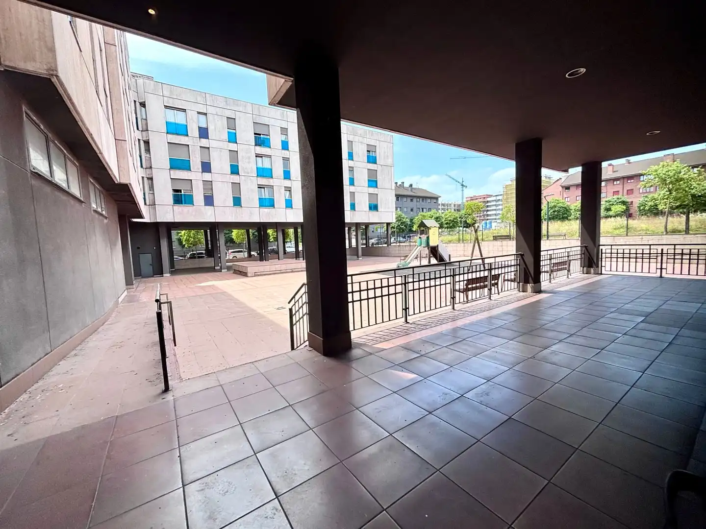 Exterior view of Flat for sale in Gijón   with Heating, Private garden and Parquet flooring
