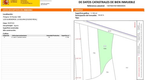 Terreno en Calle Los Almendros Solana La