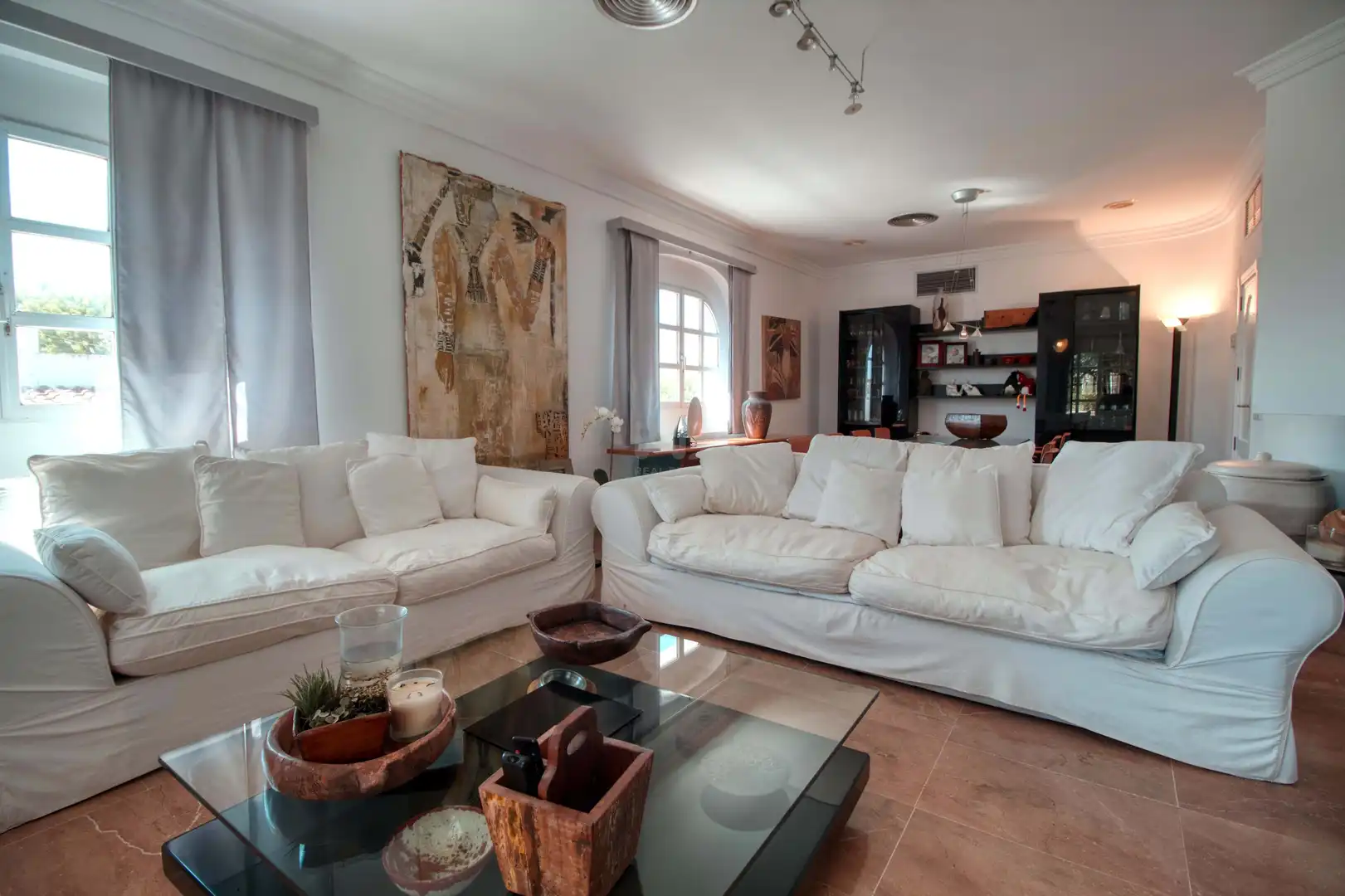 Sala de estar de Casa o chalet en venta en Torrevieja con Aire acondicionado, Calefacción y Terraza